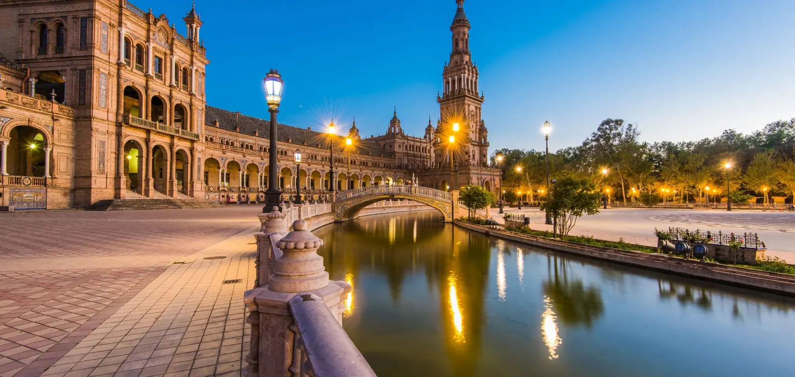 La Plaza de España de Sevilla, una imagen del seguro de decesos en Sevilla