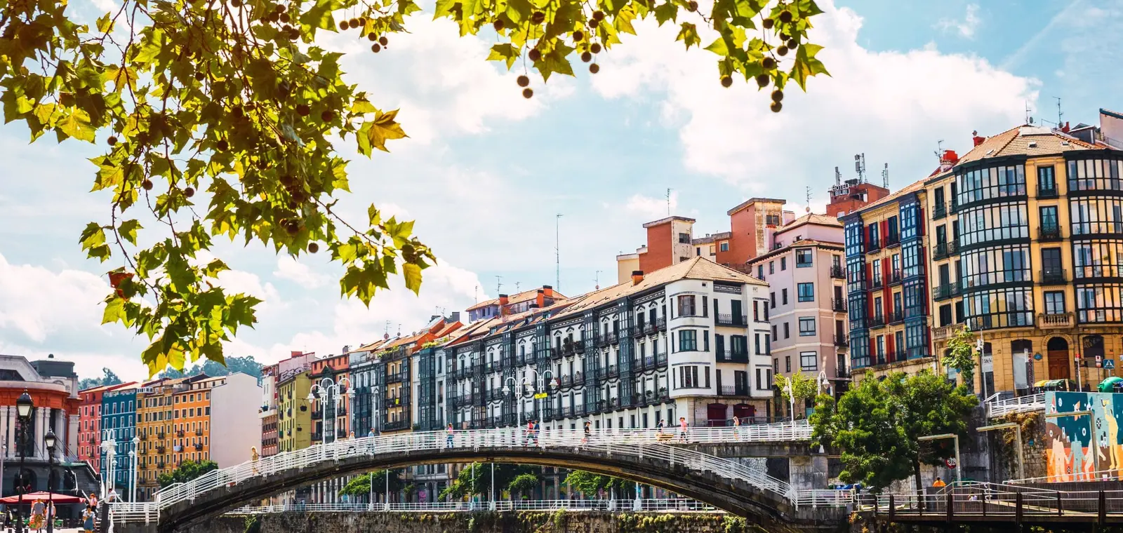 Una vista de la ciudad de Bilbao, una imagen del seguro de decesos en Vizcaya